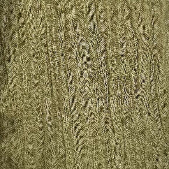 ZIMMERMANN Belted Crinkled Ramie and Cotton Blend Jumpsuit - Picture 9 of 11